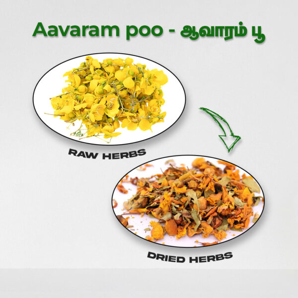 Aavarampoo - Raw Herbs