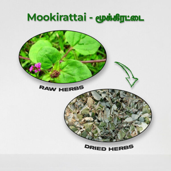 Mookirattai - Raw Herbs