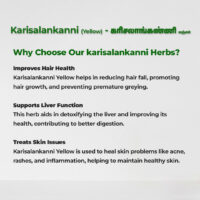 raw herbs - karisalanganni yellow2