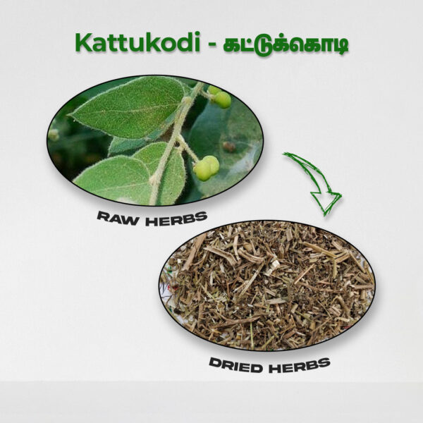 Kattukodi - Raw Herbs