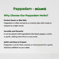 raw herbs - papadam5
