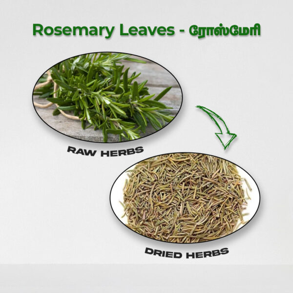 Rose Mary Leaves - Raw Herbs